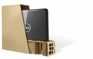 Упаковка из пшеничной соломы для ноутбуков Dell, экономит отходы и сокращает загрязнение воздуха в Китае