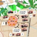 В Солигорском районе горит торфяник: возгорание ликвидируют более 80 человек